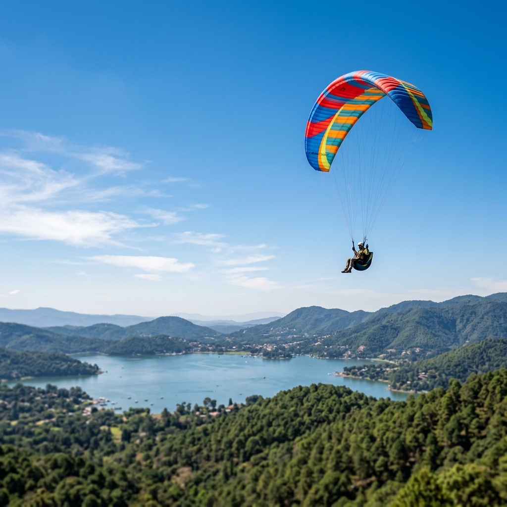 Vuelo en Parapente en Valle de Bravo